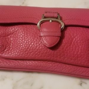 Pink Cole hannah clutch mini purse